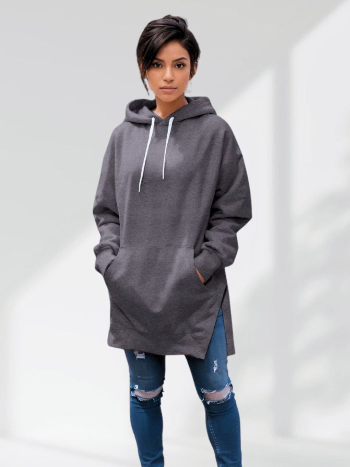ROSE - Oversized Hoodie Dress