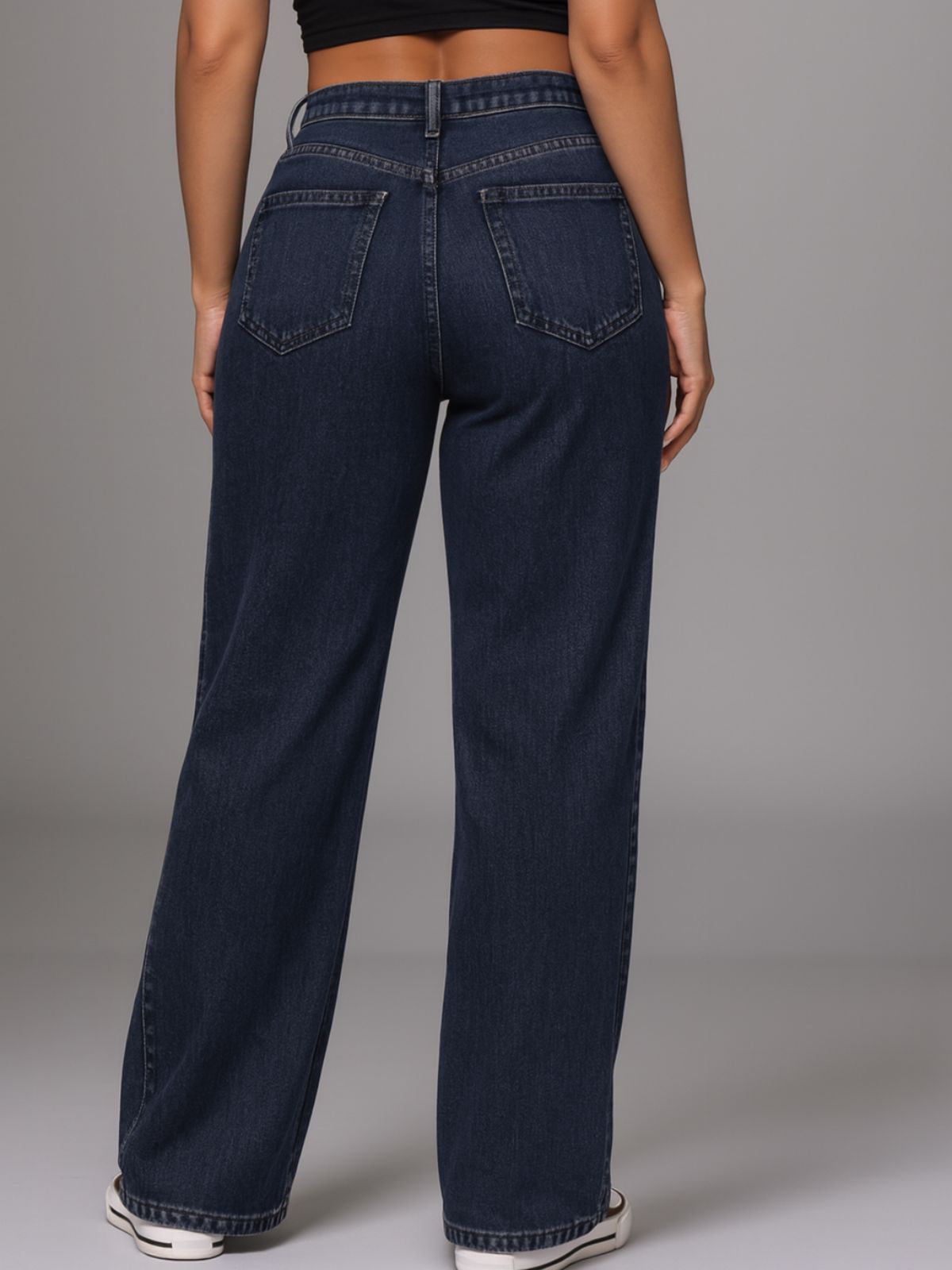 VIAL - Denim-look Sweatpants