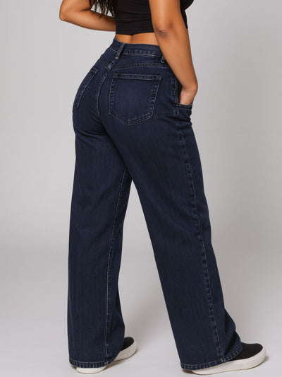 VIAL - Denim-look Sweatpants