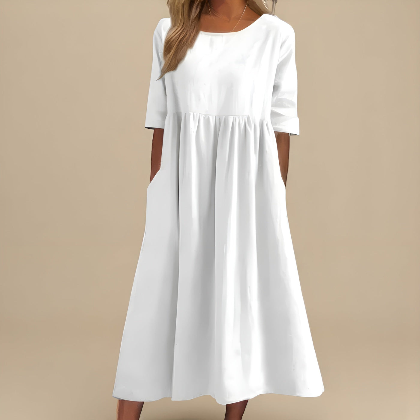 ROSE - Elegant Cotton Dress
