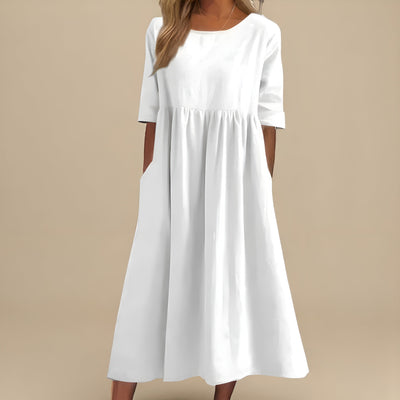 ROSE - Elegant Cotton Dress