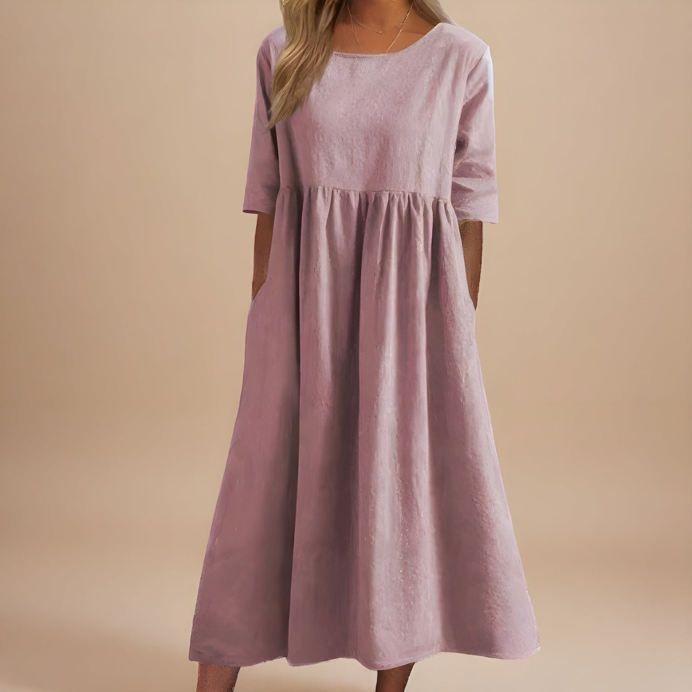 ROSE - Elegant Cotton Dress