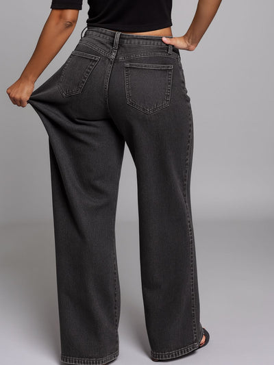 VIAL - Denim-look Sweatpants