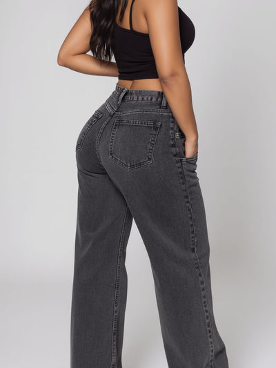 VIAL - Denim-look Sweatpants