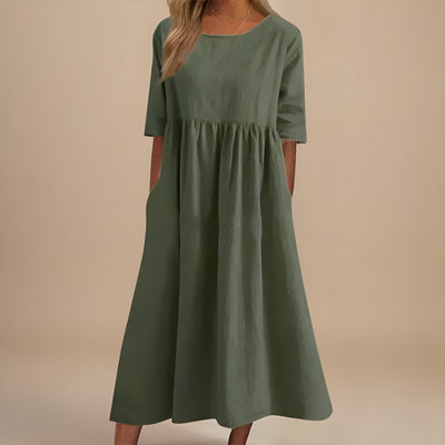 ROSE - Elegant Cotton Dress