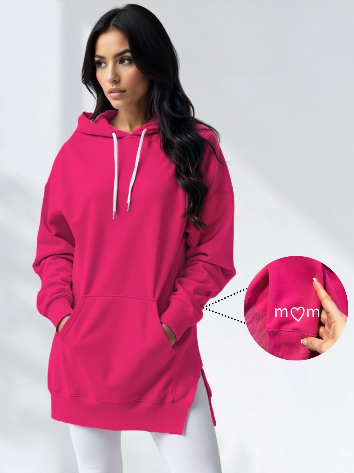 ROSE - Oversized Hoodie Dress