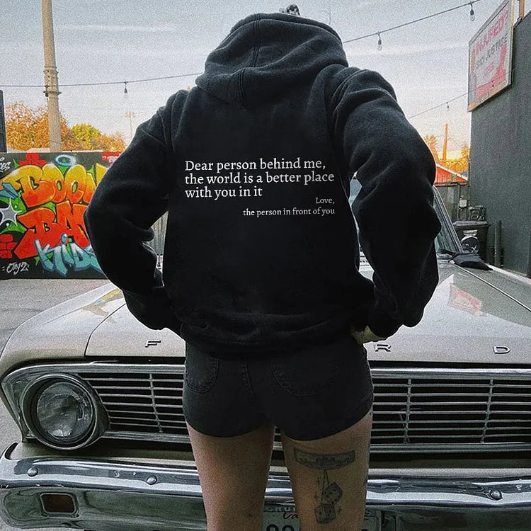 ROSE - Dear Person Behind Me Hoodie