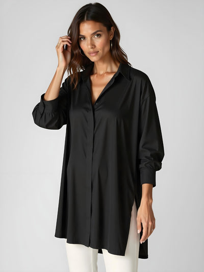 ROSE - Oversized Button Shirt Dress