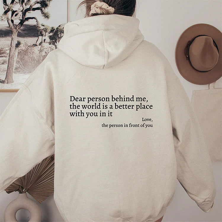 ROSE - Dear Person Behind Me Sweatshirt