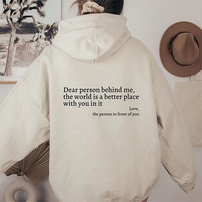 ROSE - Dear Person Behind Me Sweatshirt