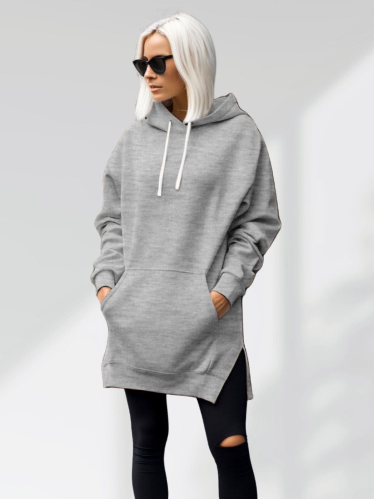 ROSE - Oversized Hoodie Dress