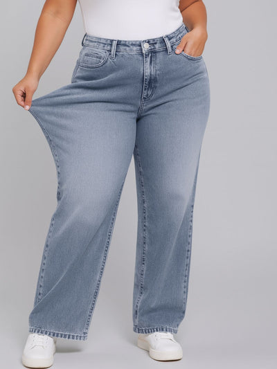 VIAL - Denim-look Sweatpants