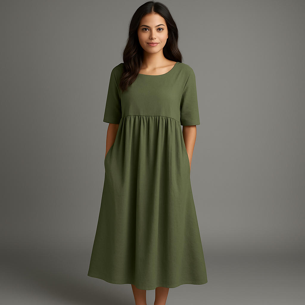 ROSE - Elegant Cotton Dress