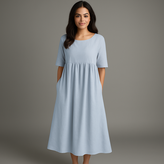 ROSE - Elegant Cotton Dress