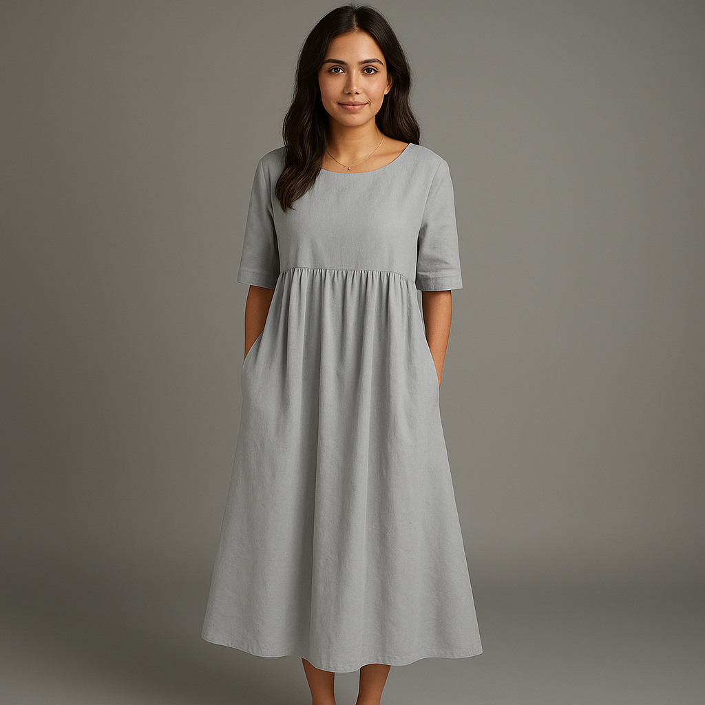 ROSE - Elegant Cotton Dress