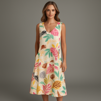 VIAL -  Amazing Flower Dress