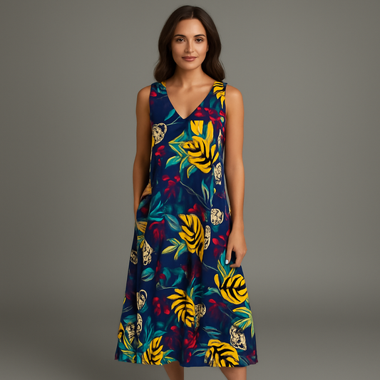 VIAL -  Amazing Flower Dress