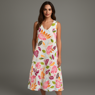 VIAL -  Amazing Flower Dress