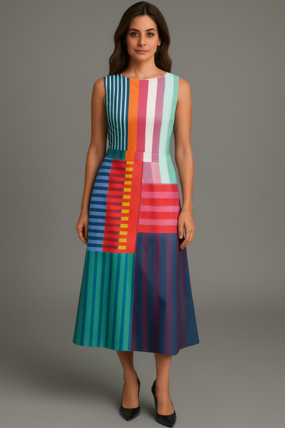 VIAL - Colorfull Dress