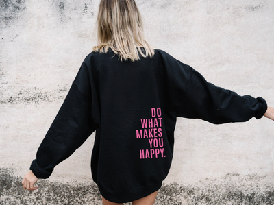 ROSE - oversized love sweater