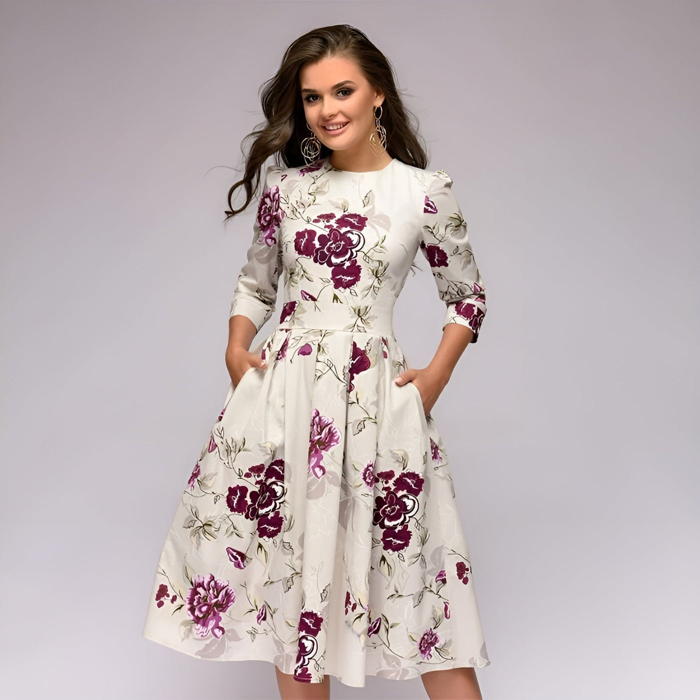 VIAL - Flower dress