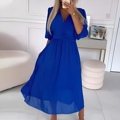 Julia™ | Robe en mousseline de soie légère