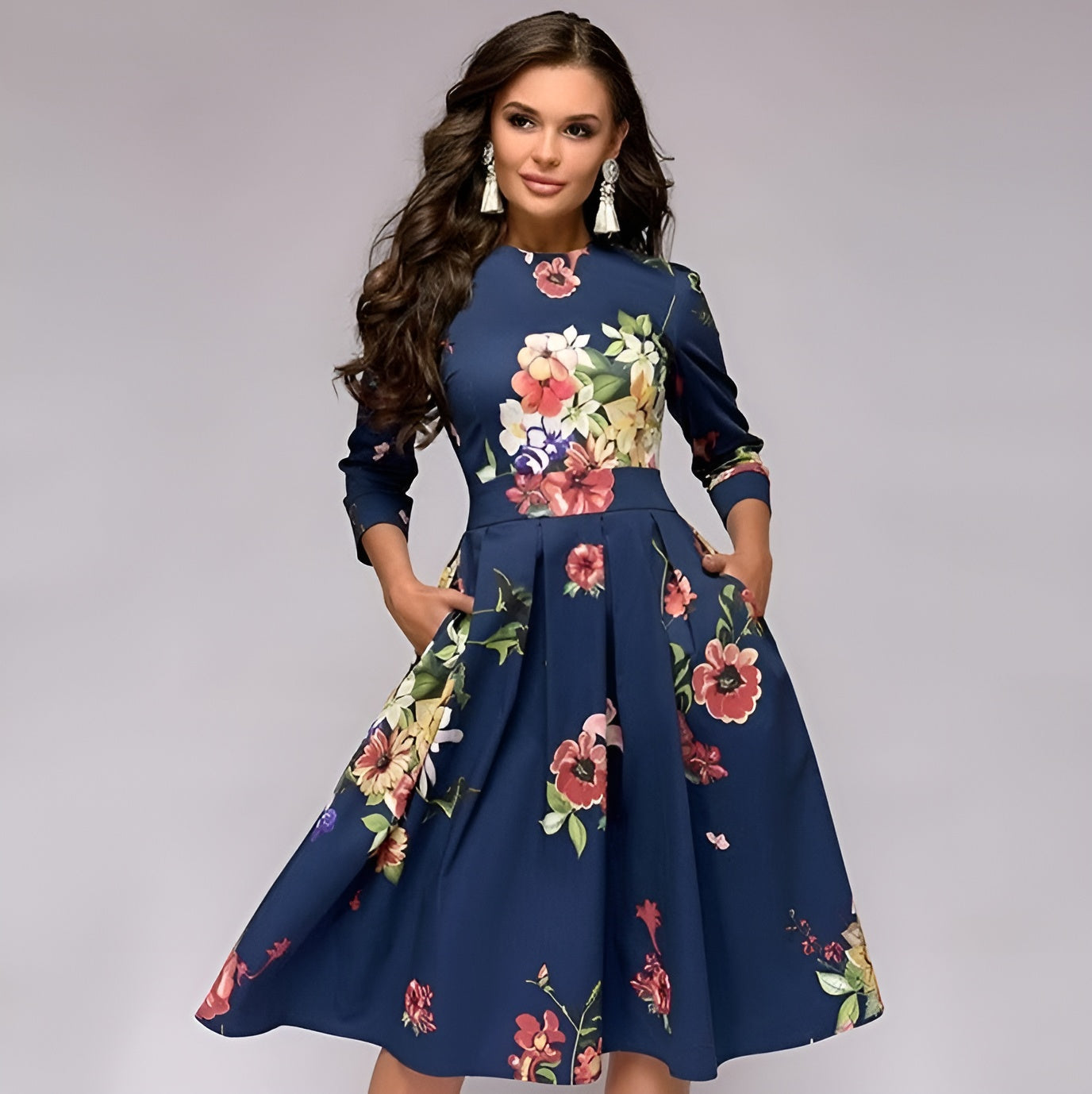 VIAL - Flower dress