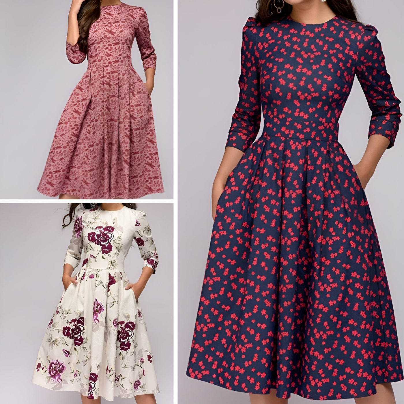 VIAL - Flower dress