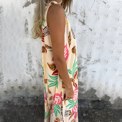 Felicia™ | Robe longue à encolure en V